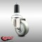 Service Caster 3 Inch 316SS Gray Polyurethane Wheel Swivel 1-3/8 Inch Expanding Stem Caster SCC-SS316EX20S314-PPUB-138 - alternate 2